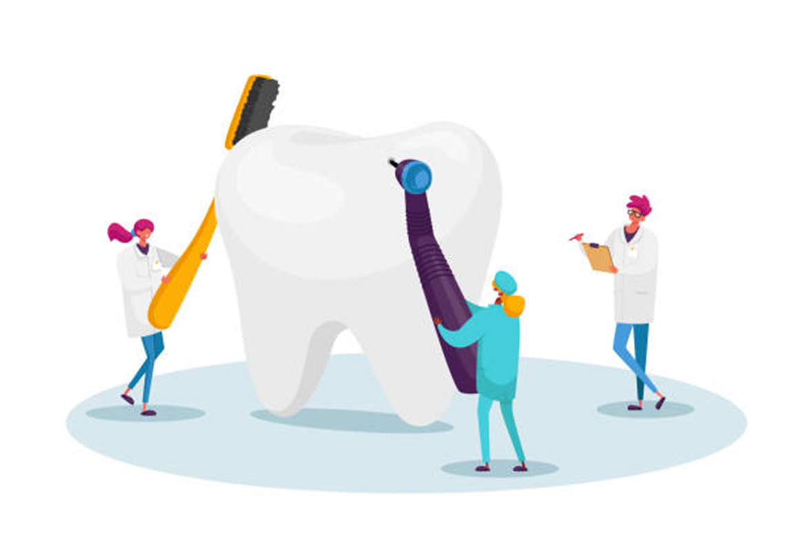 イラスト：予防歯科のイメージ